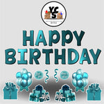 Birthday and Mixed Flair Set - Winter - Metallic Teal - All Fonts