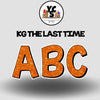 KG The Last Time 23 Inch GLITTER CONSONANT Set