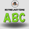 KG The Last Time 23 Inch GLITTER ALPHABET Set