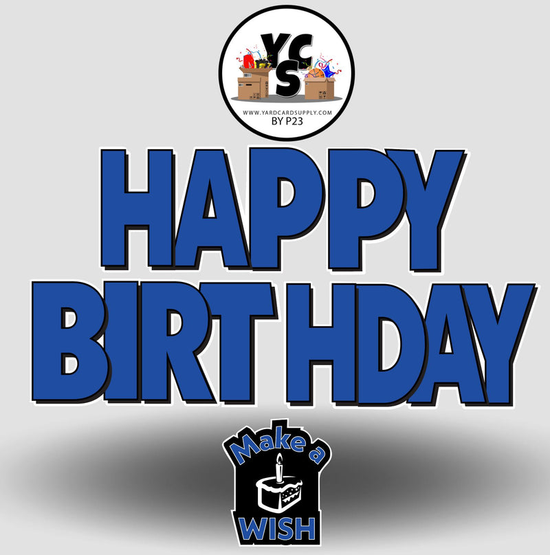 YCS FLASH® Quick Set Kabel Solid Happy Birthday