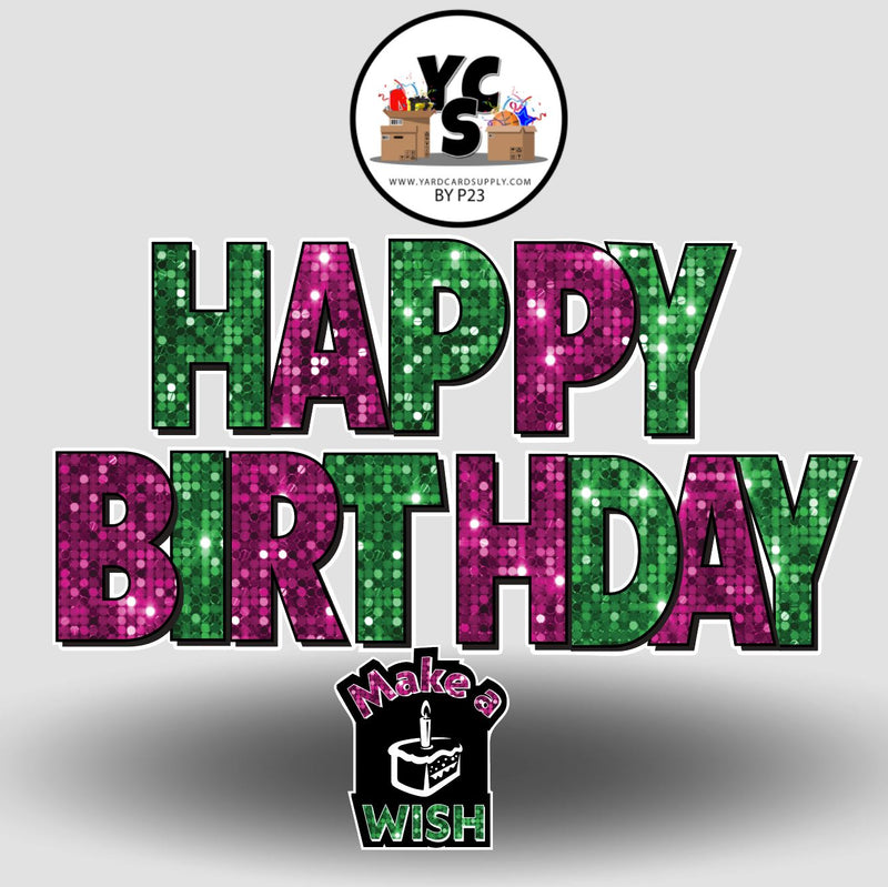 YCS FLASH® Quick Set Kabel Birthday - Sparkle