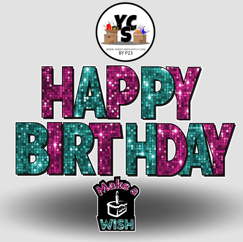YCS FLASH® Quick Set Kabel Birthday - Sparkle