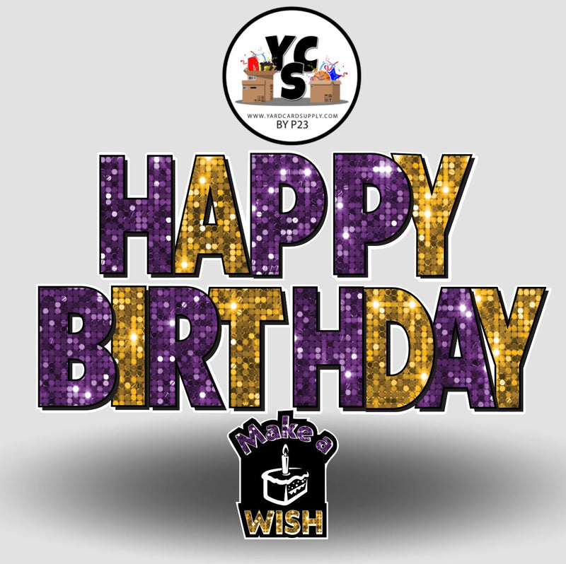 YCS FLASH® Quick Set Kabel Birthday - Sparkle