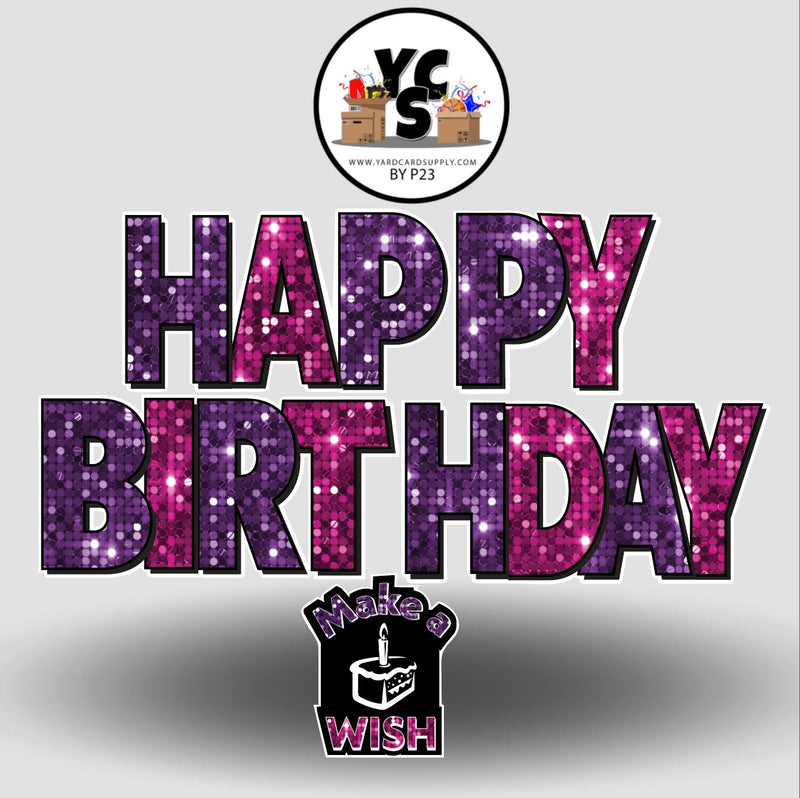 YCS FLASH® Quick Set Kabel Birthday - Sparkle