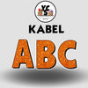 KABEL 23 Inch GLITTER VOWEL Set