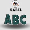 KABEL 23 Inch GLITTER VOWEL Set