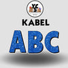 KABEL 23 Inch GLITTER VOWEL Set