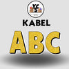 KABEL 23 Inch GLITTER VOWEL Set