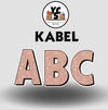 KABEL 23 Inch GLITTER ALPHABET Set