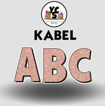 KABEL 23 Inch GLITTER ALPHABET Set