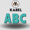 KABEL 23 Inch GLITTER VOWEL Set