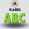 KABEL 23 Inch GLITTER VOWEL Set