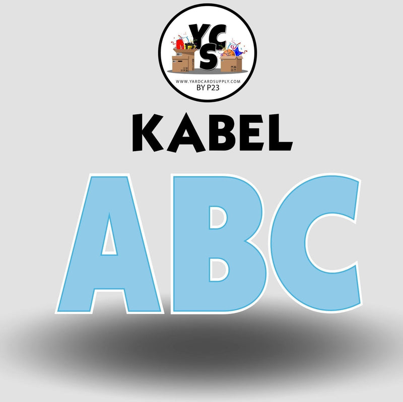 KABEL 18 Inch SOLID VOWEL & CONSONANT Set