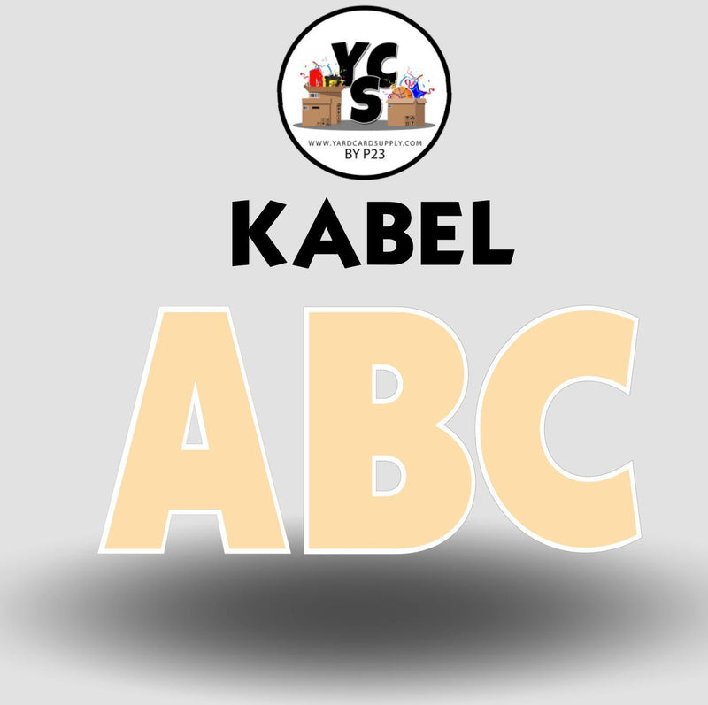 KABEL 23 Inch SOLID VOWEL Set