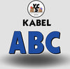 KABEL 23 Inch SOLID ESSENTIAL LETTER & NUMBER Set