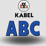 KABEL 23 Inch SOLID ESSENTIAL LETTER & NUMBER Set