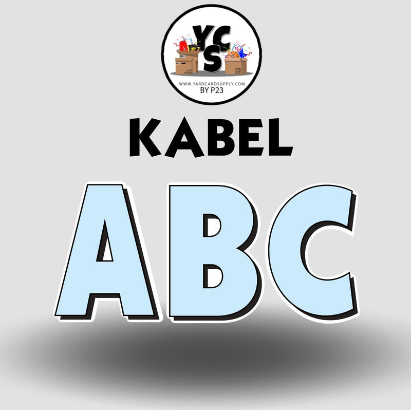 KABEL 23 Inch SOLID VOWEL Set