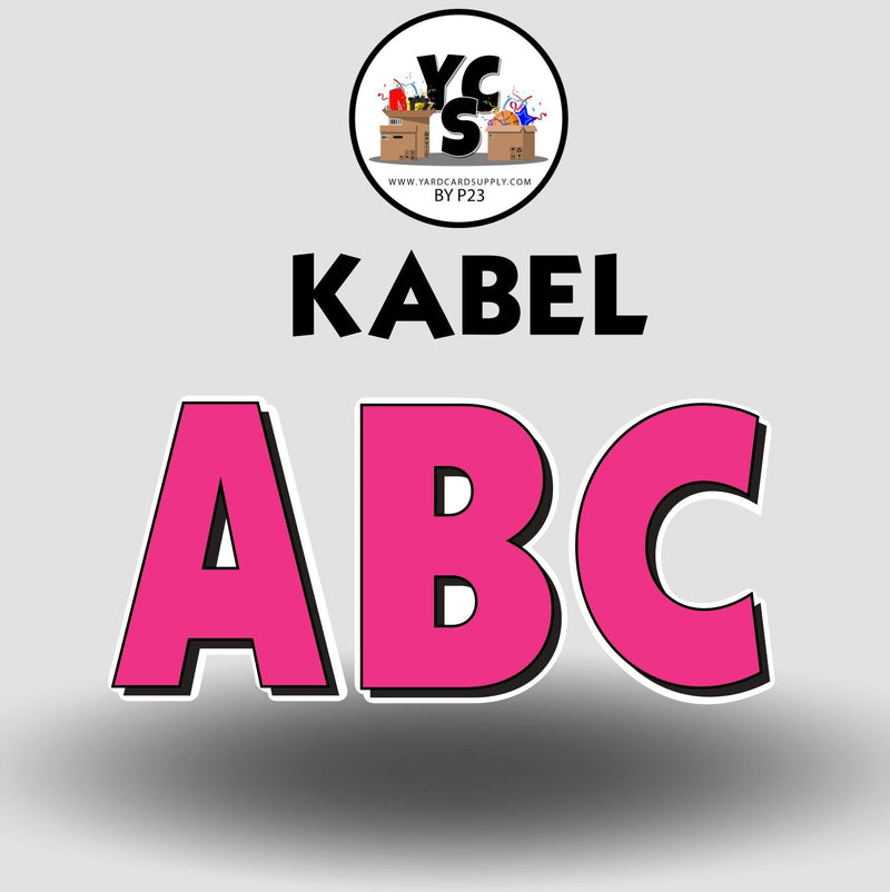 KABEL 23 Inch SOLID VOWEL Set
