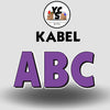KABEL 23 Inch SOLID ALPHABET Set