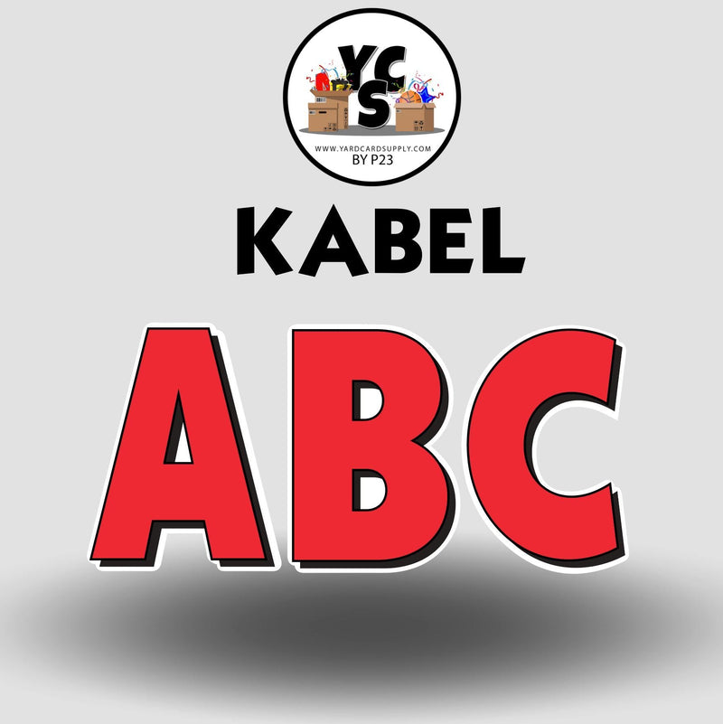 KABEL 23 Inch SOLID VOWEL Set