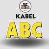 KABEL 23 Inch SOLID ALPHABET Set