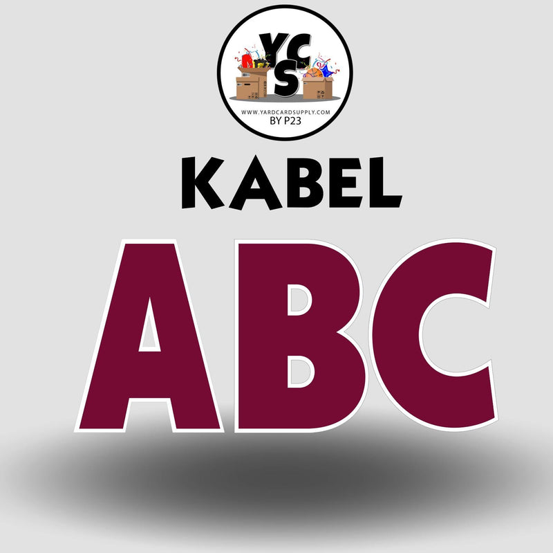 KABEL 23 Inch SOLID VOWEL Set