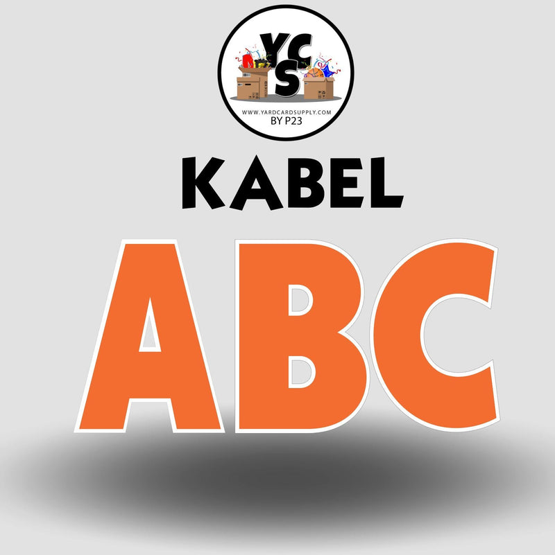 KABEL 18 Inch SOLID VOWEL & CONSONANT Set