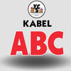 KABEL 23 Inch SOLID ALPHABET Set