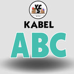 KABEL 23 Inch SOLID ALPHABET Set