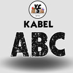 KABEL 23 Inch SPARKLE ESSENTIAL LETTER & NUMBER Set