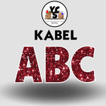 KABEL 18 Inch SPARKLE ALPHABET Set