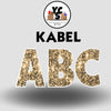 KABEL 23 Inch SPARKLE VOWEL Set