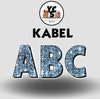 KABEL 18 Inch SPARKLE ALPHABET Set