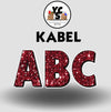 KABEL 18 Inch SPARKLE ALPHABET Set