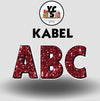 KABEL 23 Inch SPARKLE ALPHABET Set