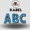 KABEL 23 Inch SPARKLE VOWEL Set