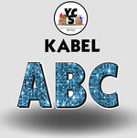 KABEL 23 Inch SPARKLE VOWEL Set