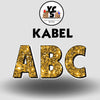 KABEL 23 Inch SPARKLE CONSONANT Set