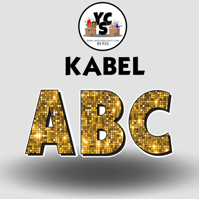 KABEL 23 Inch SPARKLE CONSONANT Set