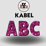 KABEL 23 Inch SPARKLE ESSENTIAL LETTER & NUMBER Set