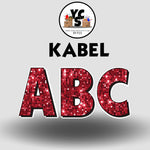 KABEL 23 Inch SPARKLE ESSENTIAL LETTER & NUMBER Set