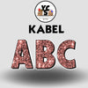 KABEL 23 Inch SPARKLE ESSENTIAL LETTER & NUMBER Set