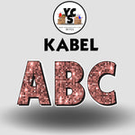 KABEL 23 Inch SPARKLE ESSENTIAL LETTER & NUMBER Set