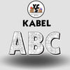 KABEL 23 Inch SPARKLE ESSENTIAL LETTER & NUMBER Set