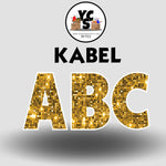 KABEL 23 Inch SPARKLE VOWEL Set