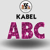 KABEL 23 Inch SPARKLE ESSENTIAL LETTER & NUMBER Set