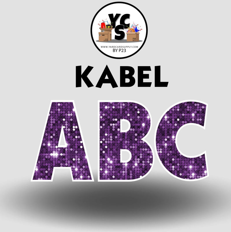 KABEL 23 Inch SPARKLE CONSONANT Set