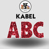 KABEL 18 Inch SPARKLE ALPHABET Set
