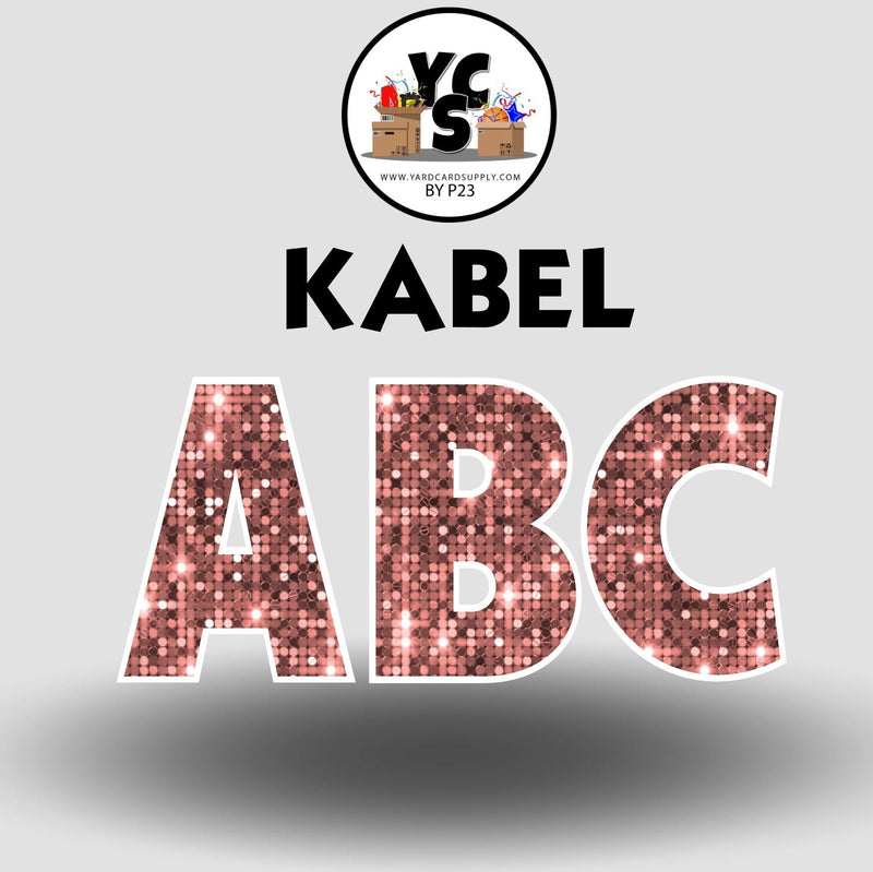 KABEL 23 Inch SPARKLE CONSONANT Set