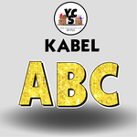 KABEL 23 Inch SPARKLE VOWEL Set